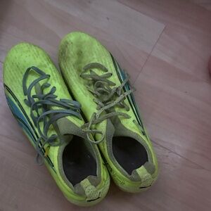 Puma Kids Neon Yellow Sneakers